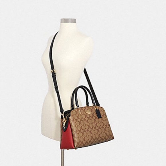 Coach Bags Coach Lillie Satchel In Signature Colorblock Bag Poshmark